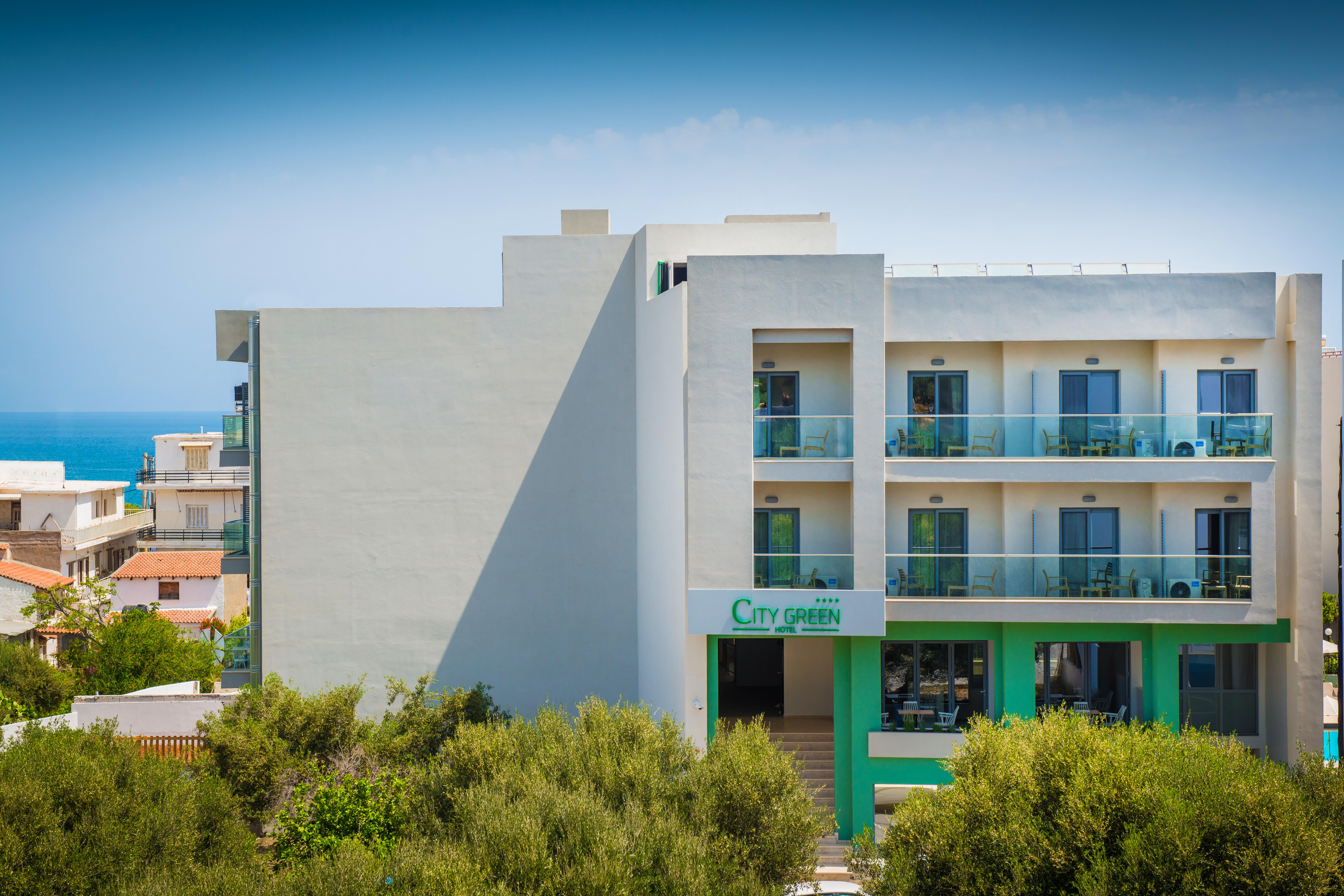 City Green Hotel (Adults Only) Херсониссос Экстерьер фото